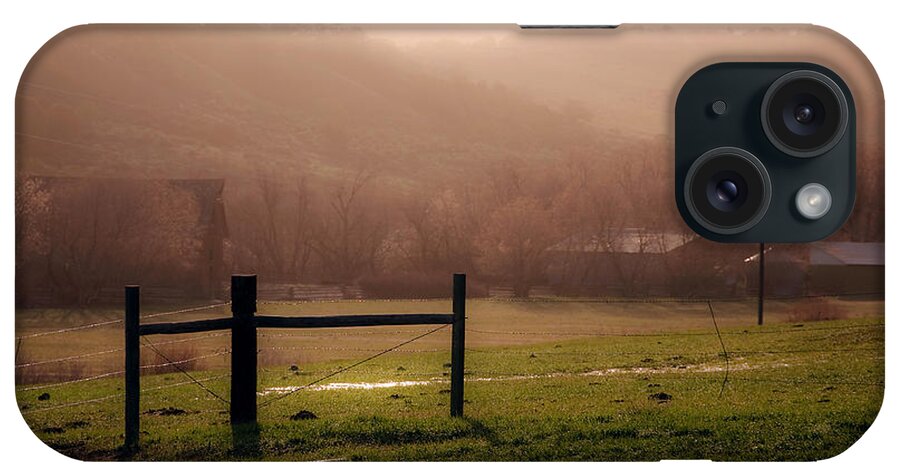 Eric Rundle iPhone Case featuring the photograph Misty Morning by Eric Rundle