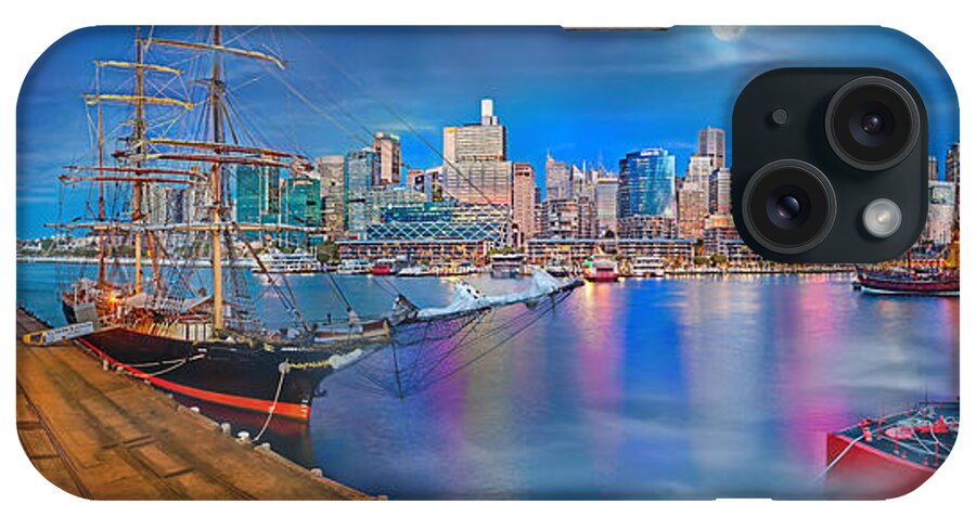 Sydney iPhone Case featuring the photograph Misty Morning Harbour by Az Jackson