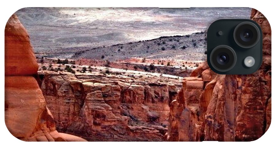 Utah iPhone Case featuring the photograph Moab by Rona Black