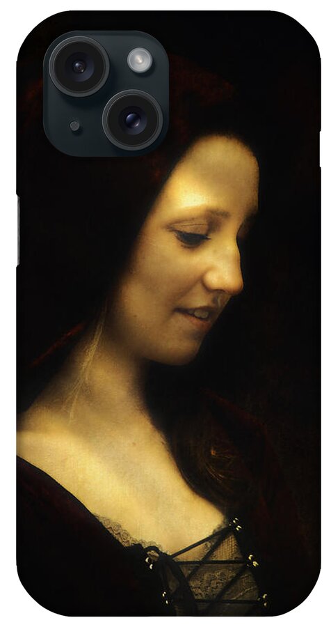 Renaissance iPhone Case featuring the photograph Modern Mona by John Rivera