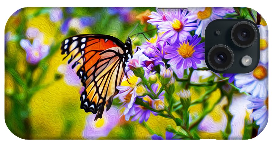 Monarch Butterfly iPhone Case featuring the photograph Monarch Butterfly 4 by Tracy Winter