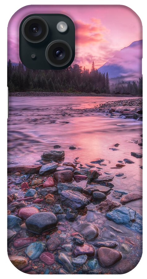 Landscape iPhone Case featuring the photograph Montana Daybreak by Jaki Miller