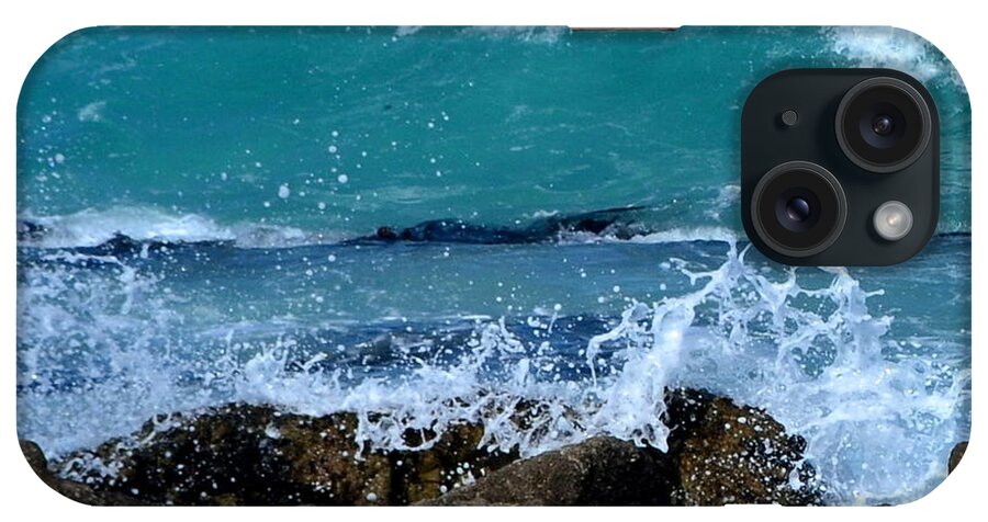 Wave iPhone Case featuring the photograph Monterey-3 by Dean Ferreira