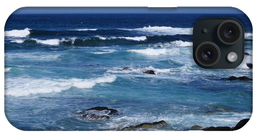 Rocks iPhone Case featuring the photograph Monterey-9 by Dean Ferreira