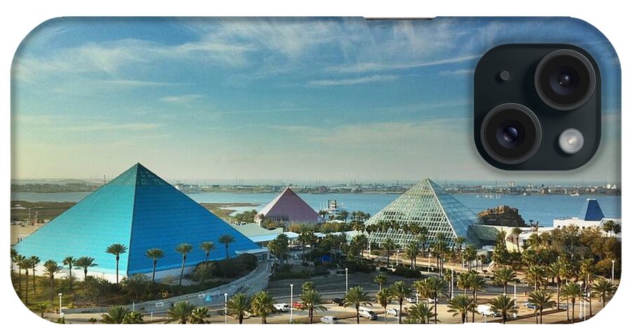 Moody iPhone Case featuring the photograph Moody Gardens in Galveston by Tim Stanley