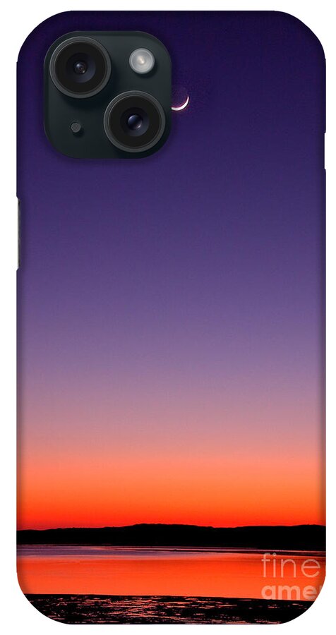 California iPhone Case featuring the photograph Moon Smile by Alice Cahill
