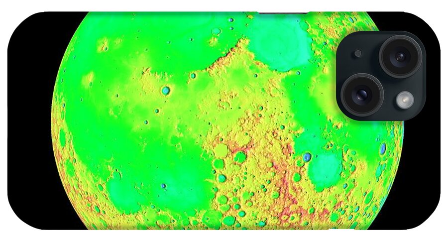 Moon iPhone Case featuring the photograph Moon's Near Side by Nasa/gsfc-svs/science Photo Library