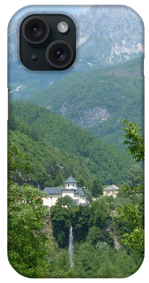 Moraca Monastery iPhone Case featuring the photograph Moraca Monastery - Montenegro by Phil Banks