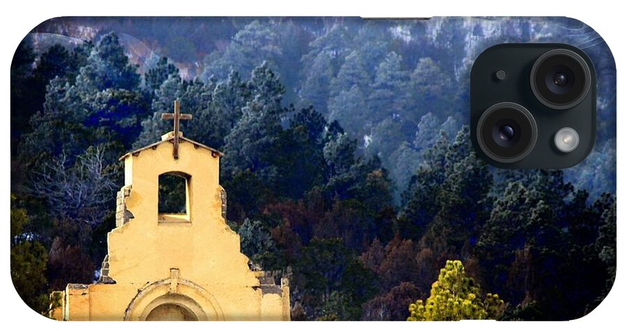Church Print iPhone Case featuring the photograph Morley Mission 1917 Colorado by Barbara Chichester