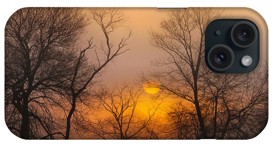 Sunrise iPhone Case featuring the photograph Morning Fog by Roger Becker