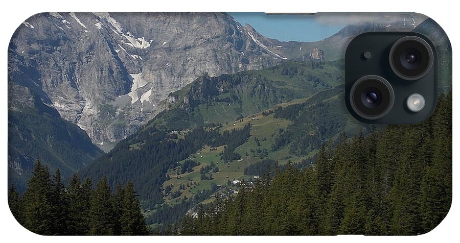 Morning iPhone Case featuring the photograph Morning in the Alps by Nina Kindred