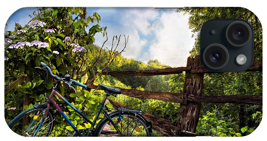 Appalachia iPhone Case featuring the photograph Morning Ride by Debra and Dave Vanderlaan