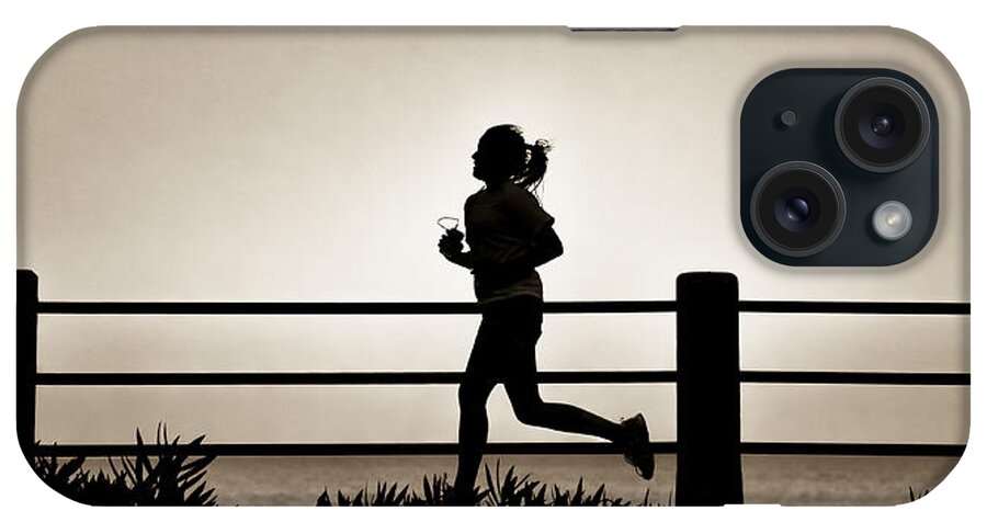 Action iPhone Case featuring the photograph Morning Run by David Kay