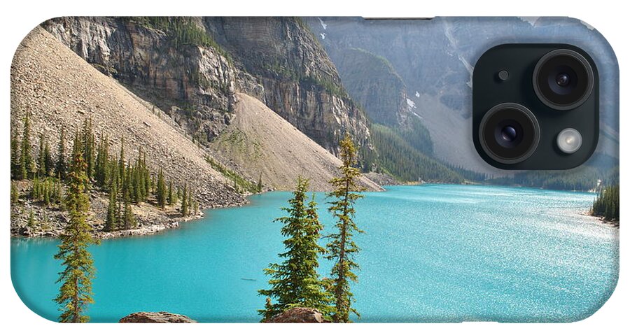 Lake iPhone Case featuring the photograph Morraine Lake by Jim Hogg