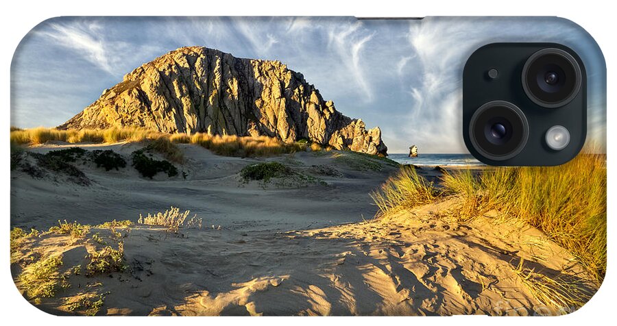 Morro Rock iPhone Case featuring the photograph Morro Magic by Alice Cahill