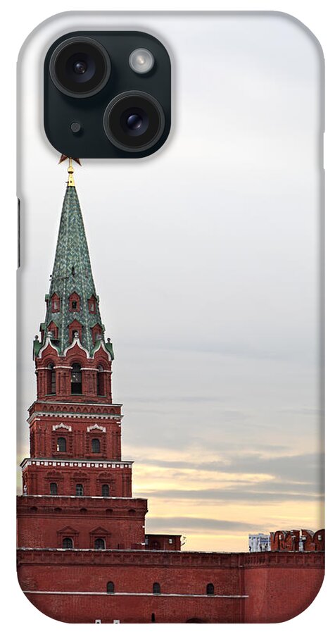 Downtown District iPhone Case featuring the photograph Moscow Kremlin by Savushkin