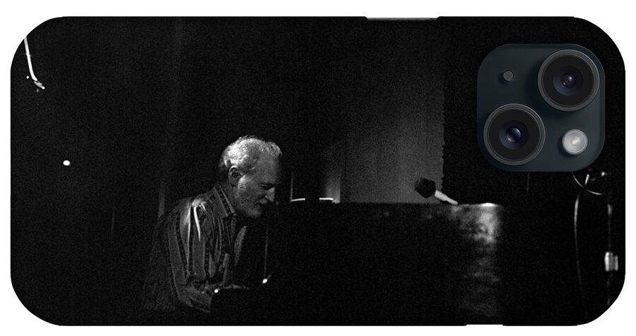 Jazz Alley iPhone Case featuring the photograph Mose Allison 1 by Lee Santa