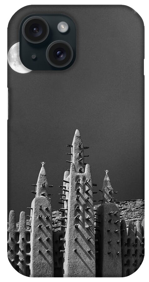 Mosque iPhone Case featuring the photograph Mosque in Full Moon by Dominic Piperata
