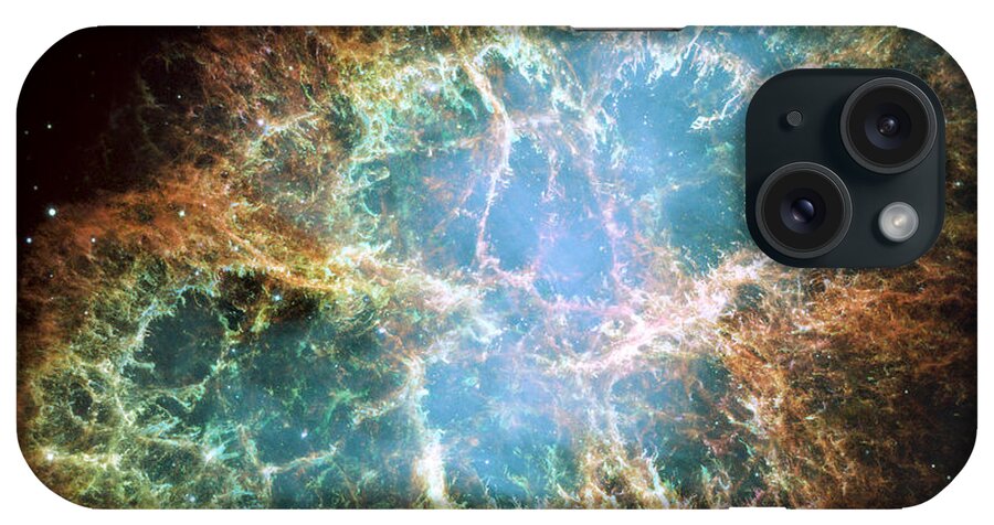 3scape iPhone Case featuring the photograph Most detailed image of the Crab Nebula by Adam Romanowicz