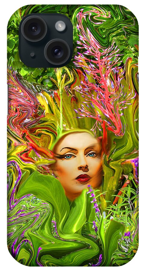 Floral iPhone Case featuring the photograph Mother Nature by Chuck Staley