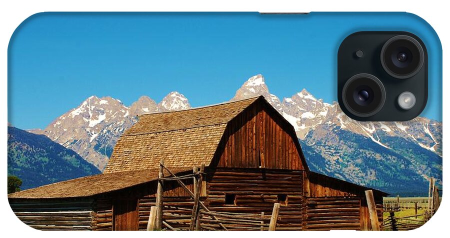 Rand iPhone Case featuring the photograph Moulton Barn by Dany Lison