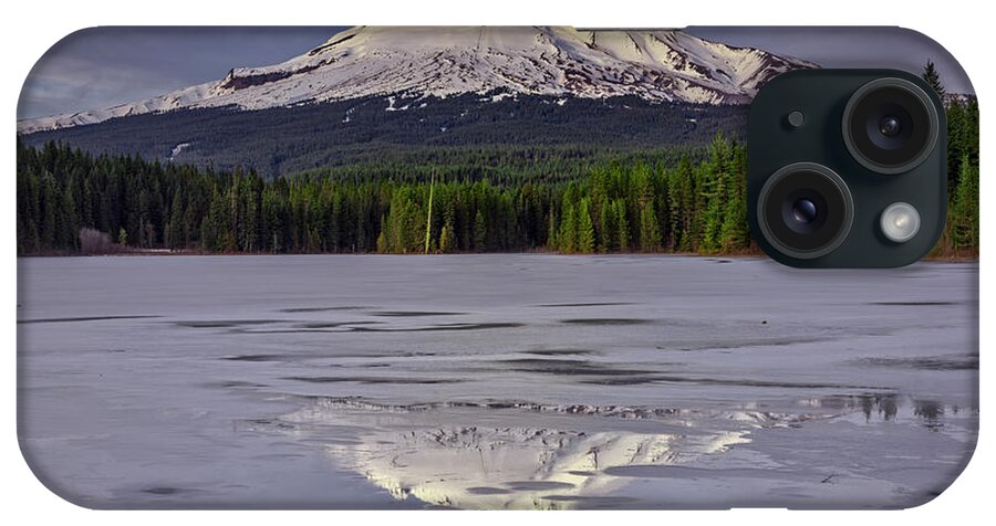 Mount Hood iPhone Case featuring the photograph Mount Hood Reflections by Rick Berk