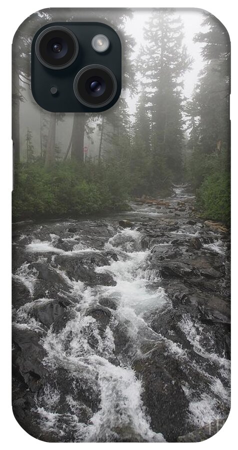 Mount Rainier National Park Washington State iPhone Case featuring the photograph Mount Rainier National Park by Jacklyn Duryea Fraizer
