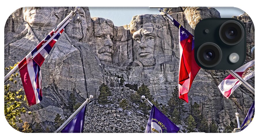 Mount Rushmore iPhone Case featuring the photograph Mount Rushmore by Jason Abando