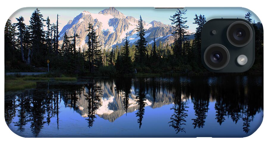 Nature iPhone Case featuring the photograph Mount Shuksan by Gerry Bates