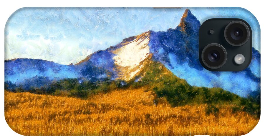 Mount Washington iPhone Case featuring the digital art Mount Washington by Kaylee Mason