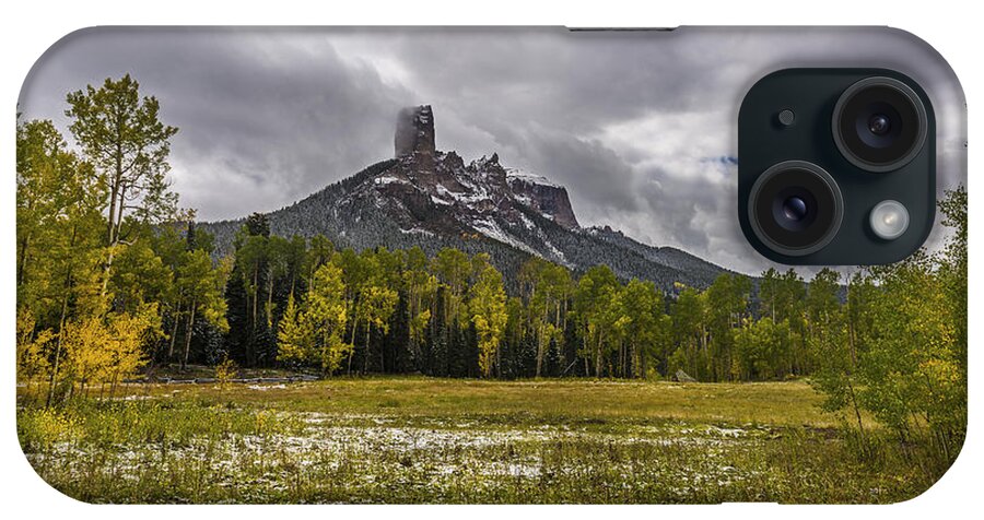 Art iPhone Case featuring the photograph Mountain in the Meadow by Jon Glaser