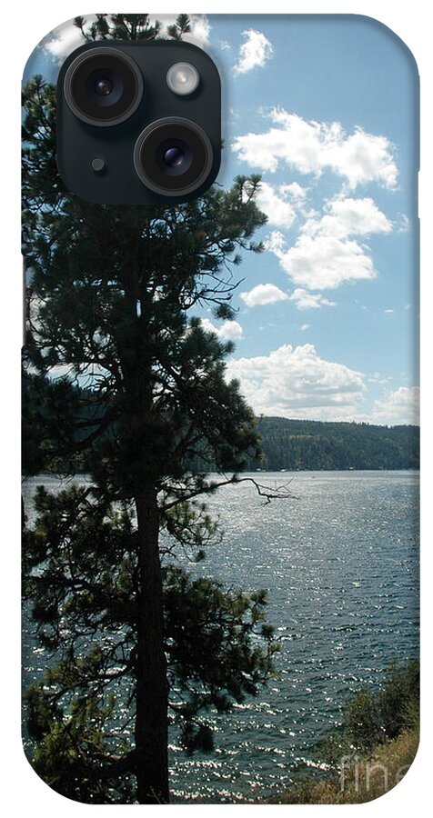 Moyie Lake iPhone Case featuring the photograph 1012A Moyie Lake BC by Cindy Murphy - NightVisions 