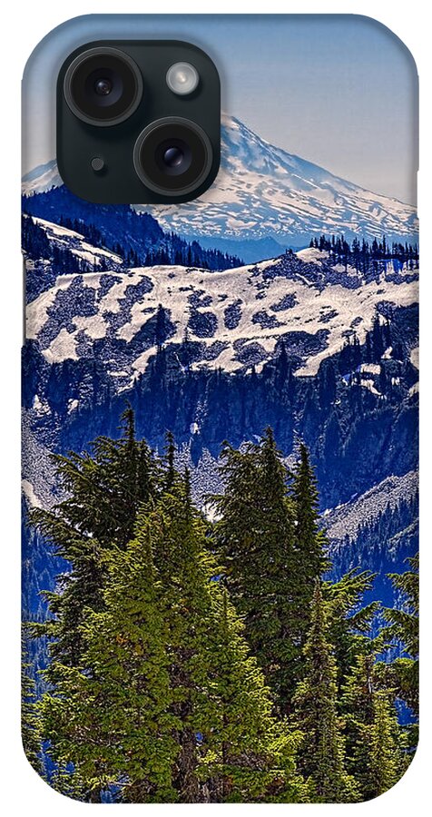 Mt Adams iPhone Case featuring the photograph Mt Adams by Ken Stanback
