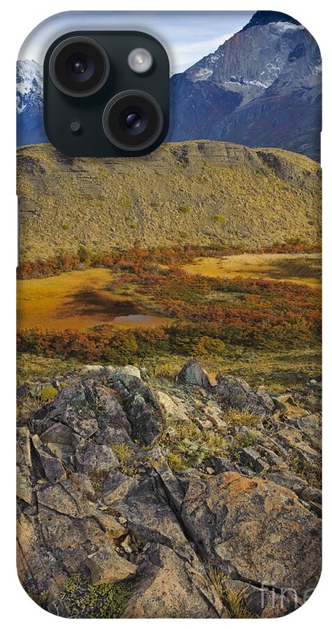 Chile iPhone Case featuring the photograph Mt. Almirante Nieto & Paine Grande by John Shaw