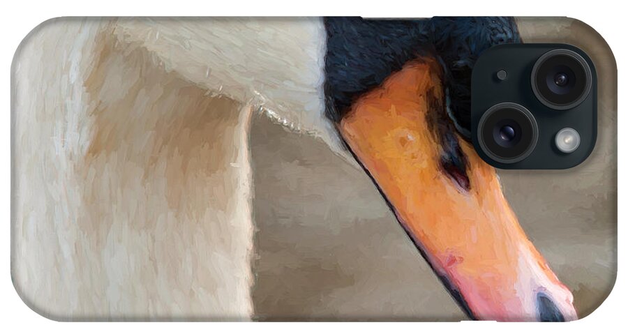 Swan iPhone Case featuring the photograph Mute Swan by Shirley Radabaugh
