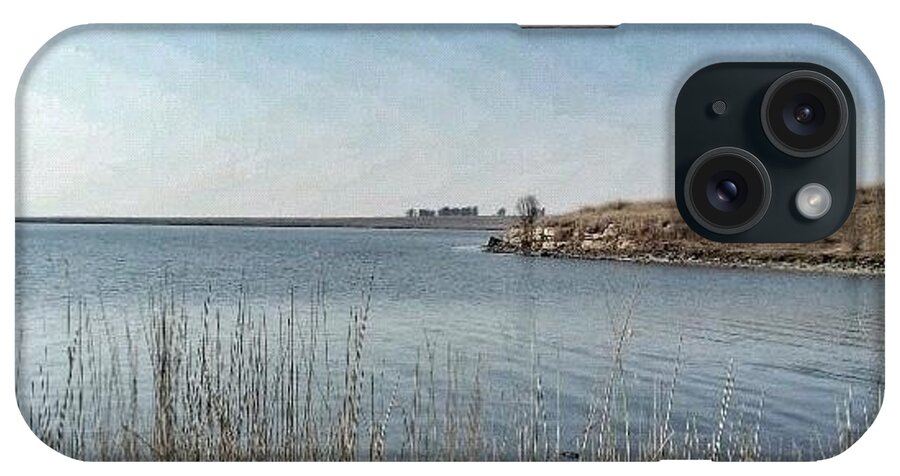 Beautiful iPhone Case featuring the photograph My @isalittleanne Is By This Dam by Stuart Johns
