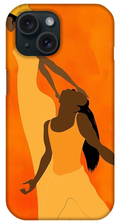 Love iPhone Case featuring the digital art My Man by Terry Boykin