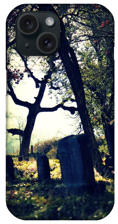Cemetery iPhone Case featuring the photograph Mystical Fantasies by Melanie Lankford Photography