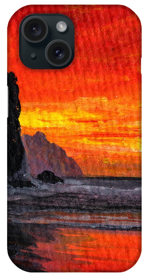 Napali iPhone Case featuring the painting Napali by Darice Machel McGuire