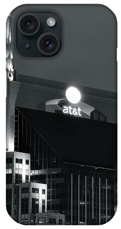 Nashville iPhone Case featuring the photograph Nashville Batman Building by Frozen in Time Fine Art Photography