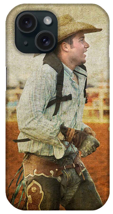 Rodeo iPhone Case featuring the photograph Nate Hardy by Toni Hopper