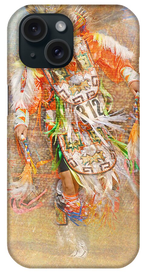 Native American iPhone Case featuring the photograph Native American Dancer by Dyle  Warren