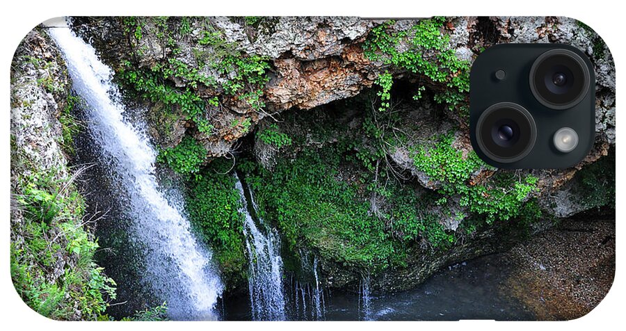 Scenery iPhone Case featuring the photograph Natural Falls State Park Ok by Nava Thompson