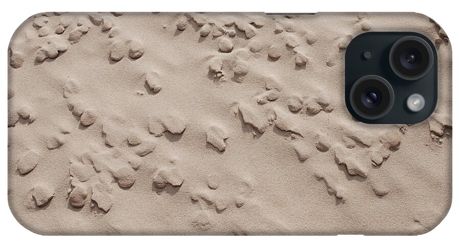 Sand iPhone Case featuring the photograph Natures Sandpainting by Craig Rea
