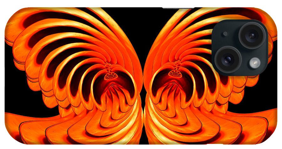 Composite iPhone Case featuring the photograph Nautilus Wings by Jim Painter