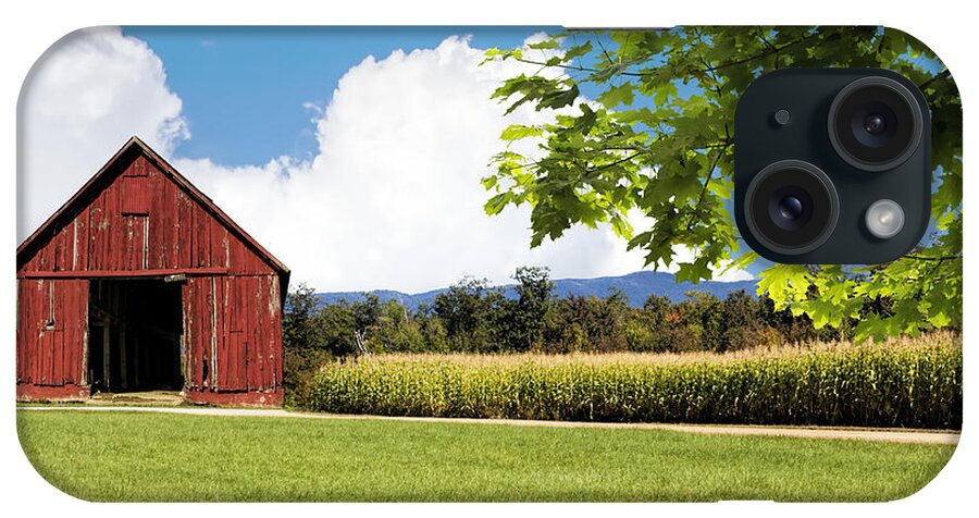 Fred Larson iPhone Case featuring the photograph New Hampshire Barnyard by Fred Larson