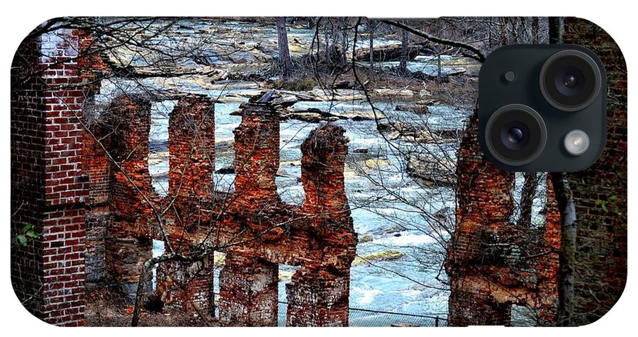 Sweetwater Creek State Park iPhone Case featuring the photograph New Manchester Manufacturing Company Ruins by Tara Potts