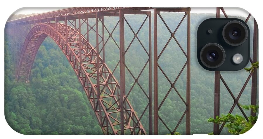 West Virginia iPhone Case featuring the photograph New River Gorge Bridge  by Lars Lentz