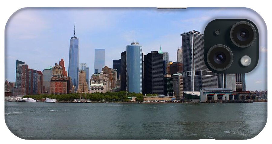 New York iPhone Case featuring the photograph New York Strong by Debra Forand