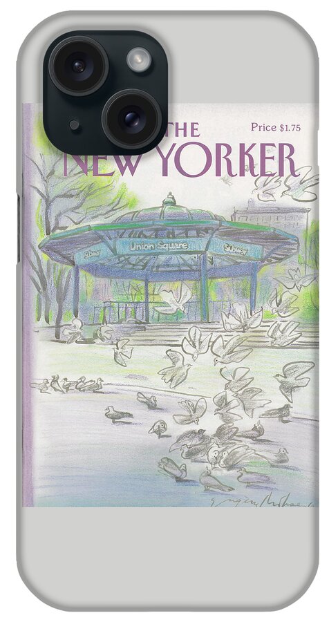New Yorker April 6th, 1987 iPhone Case